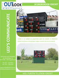 Brochure Scorebord Cricket