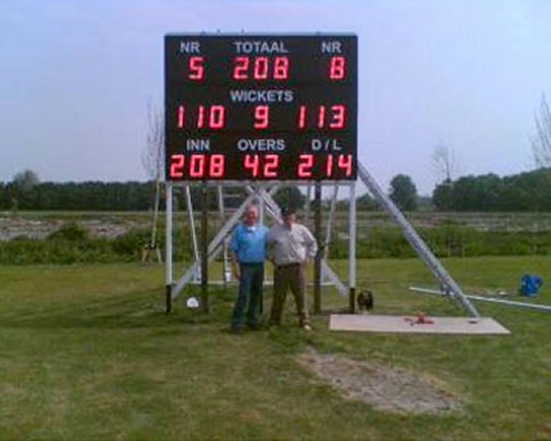 scorebord cricket