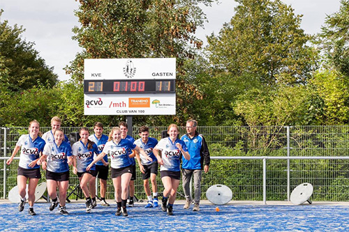 Opening Korfbal scorebord