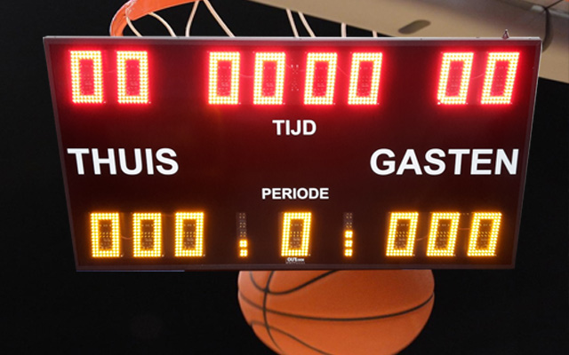 Scorebord basketbal