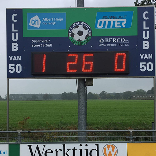 Scorebord Club van 50