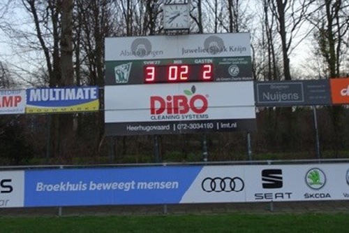 Scorebord trespa